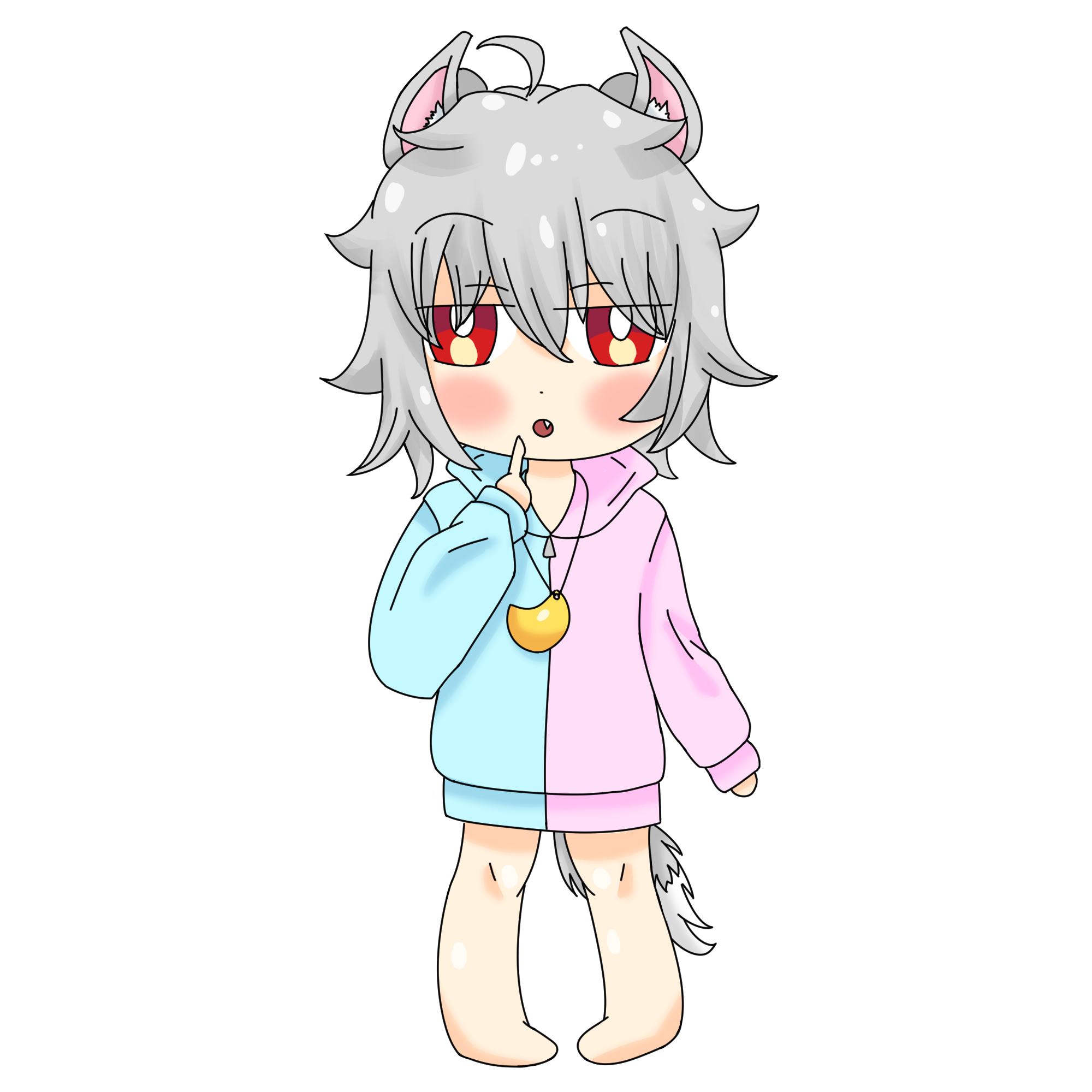 ルナ（オリジナルキャラクター）：デフォルメイラスト